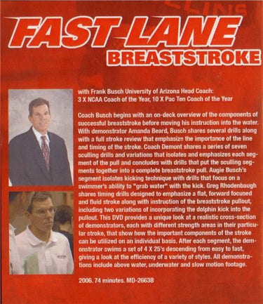 (Rental)-Fast Lane Breaststroke Frank Busch